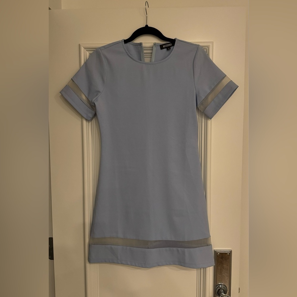 Missguided blue dress size small